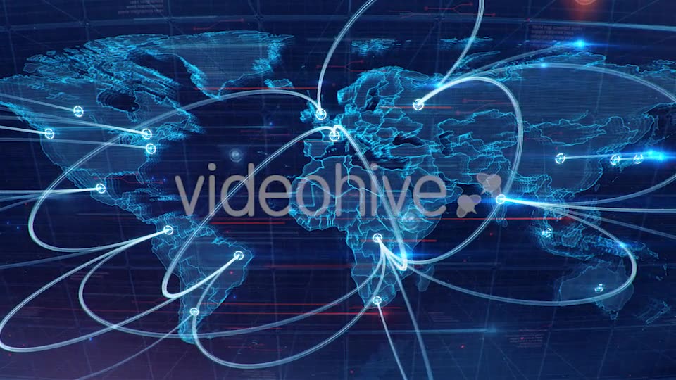 World Map Videohive 16750717 Motion Graphics Image 2