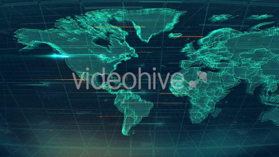 World Map Videohive 16750717 Motion Graphics Image 4