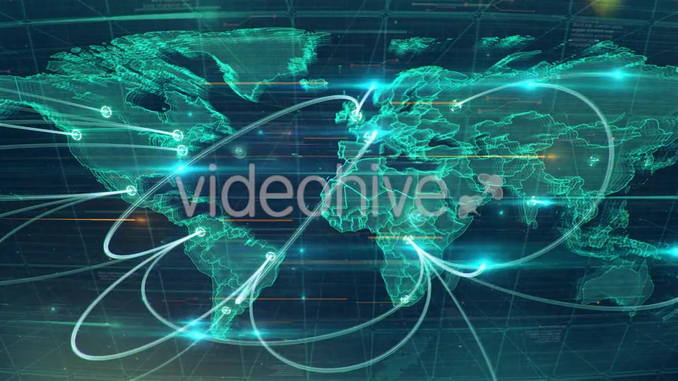 World Map Videohive 16750717 Motion Graphics Image 5