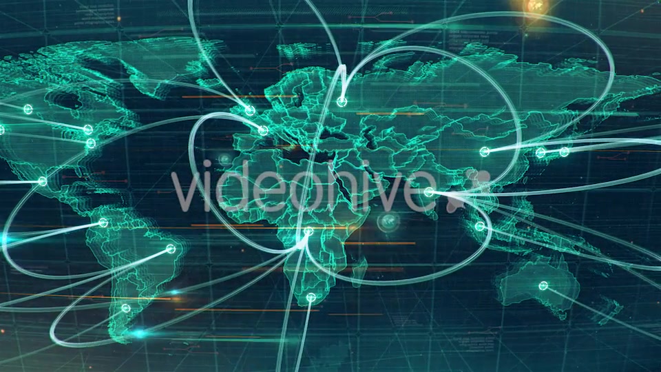 World Map Videohive 16750717 Motion Graphics Image 6
