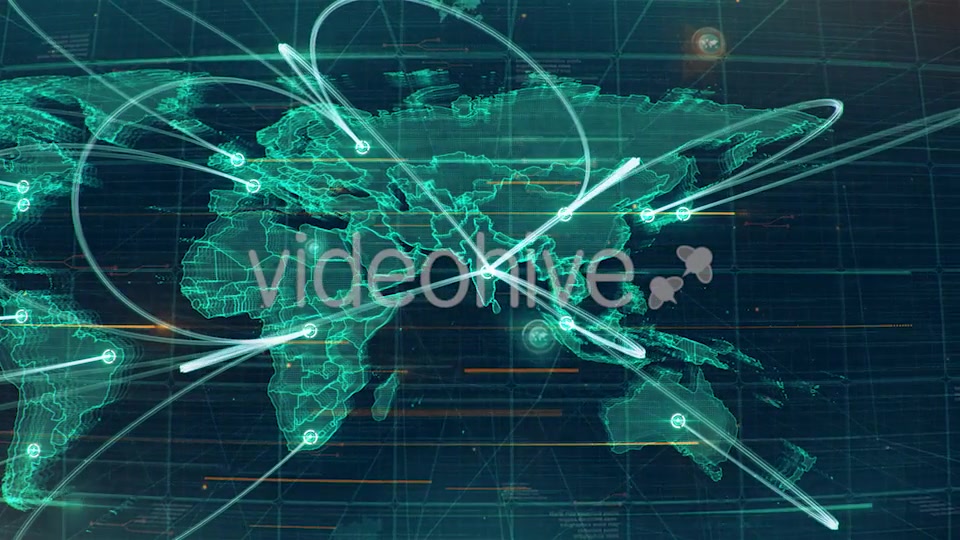 World Map Videohive 16750717 Motion Graphics Image 7