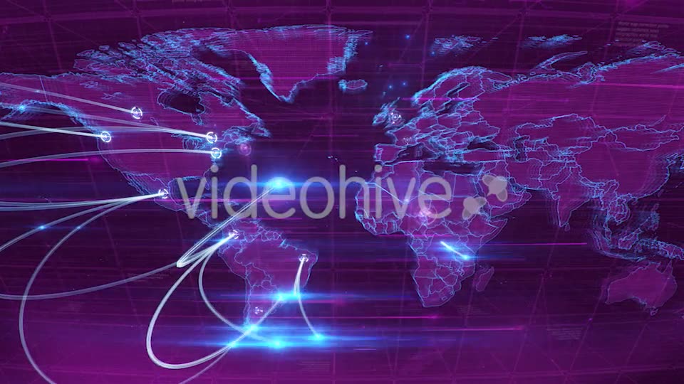 World Map Videohive 16750717 Motion Graphics Image 8
