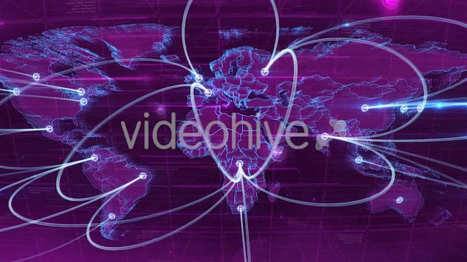 World Map Videohive 16750717 Motion Graphics Image 9