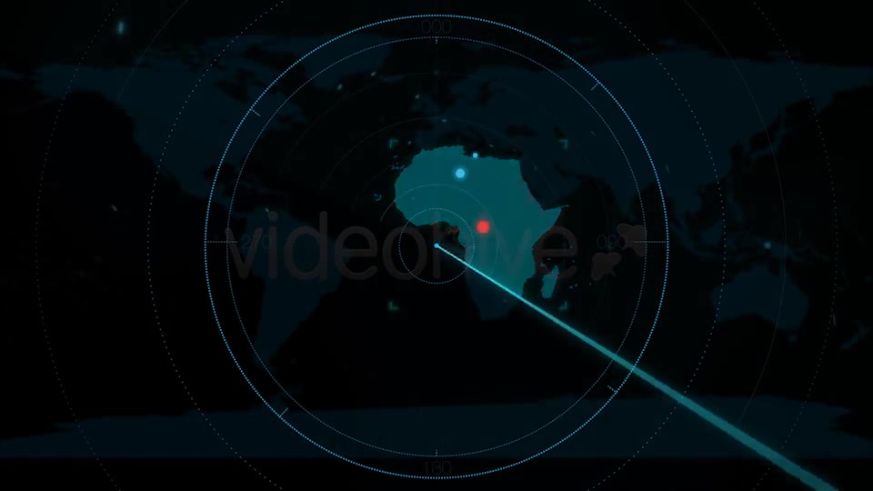 World Map Continent Scanner Videohive 6432852 Motion Graphics Image 2
