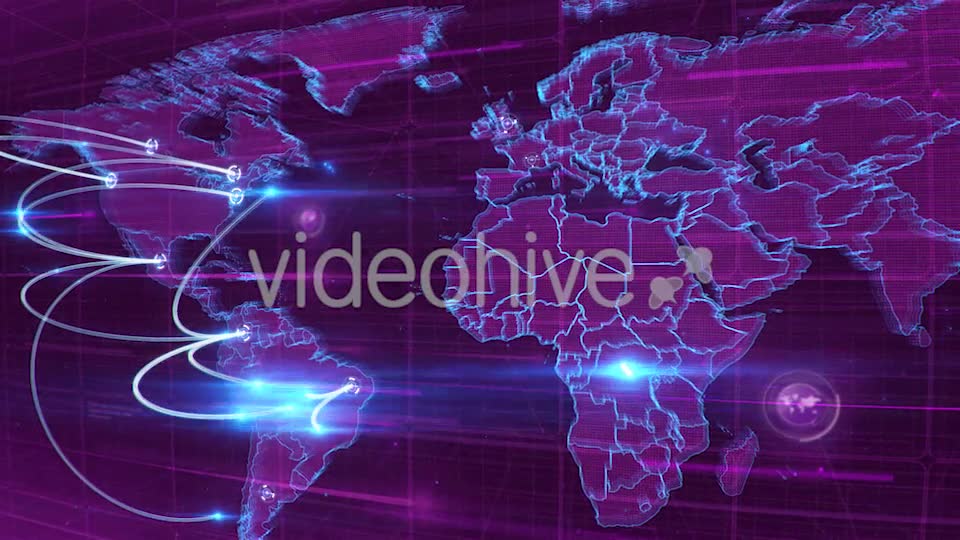 World Map Videohive 16731513 Motion Graphics Image 8