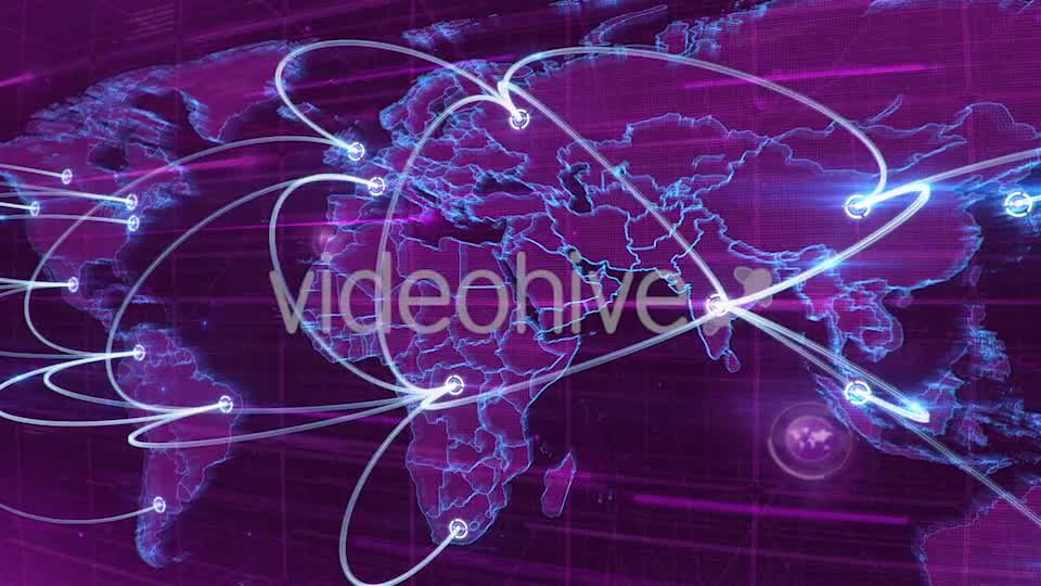 World Map Videohive 16731513 Motion Graphics Image 9