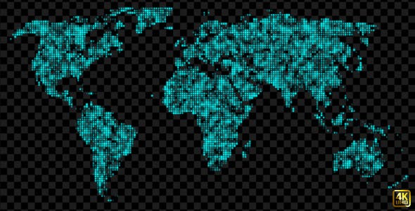World Map - Download 21451769 Videohive