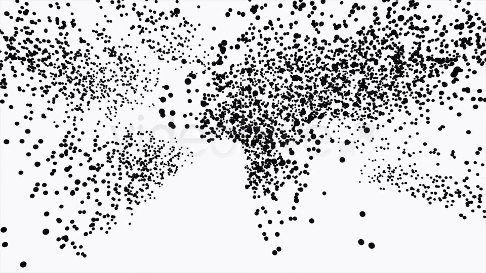 World Map Particle Formation Black & White Videohive 7895846 Motion Graphics Image 4