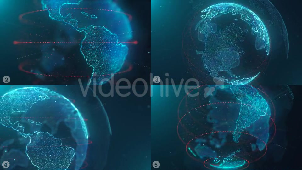 World Map Particles Vol.2 Videohive 19958184 Motion Graphics Image 5