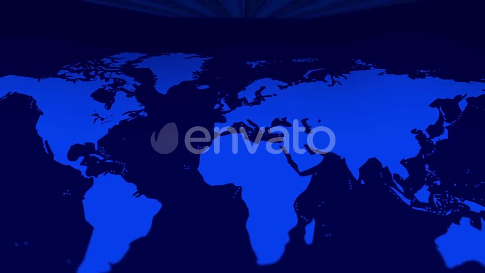 World Map Showing Global Trading Business Investment Data Profits Numbers Videohive 23535349 Motion Graphics Image 1