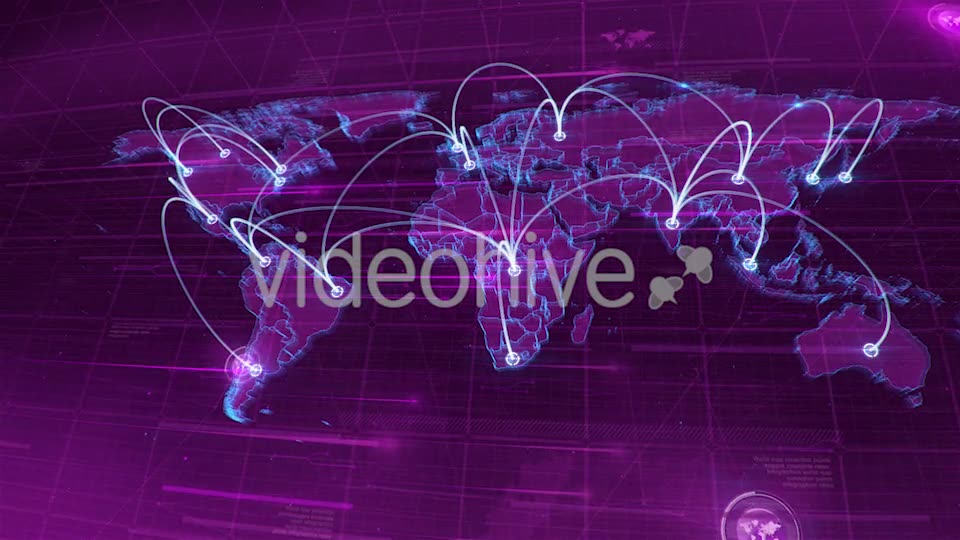 World Map Videohive 16750584 Motion Graphics Image 10