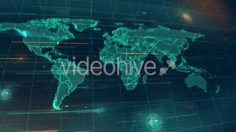 World Map Videohive 16750584 Motion Graphics Image 4