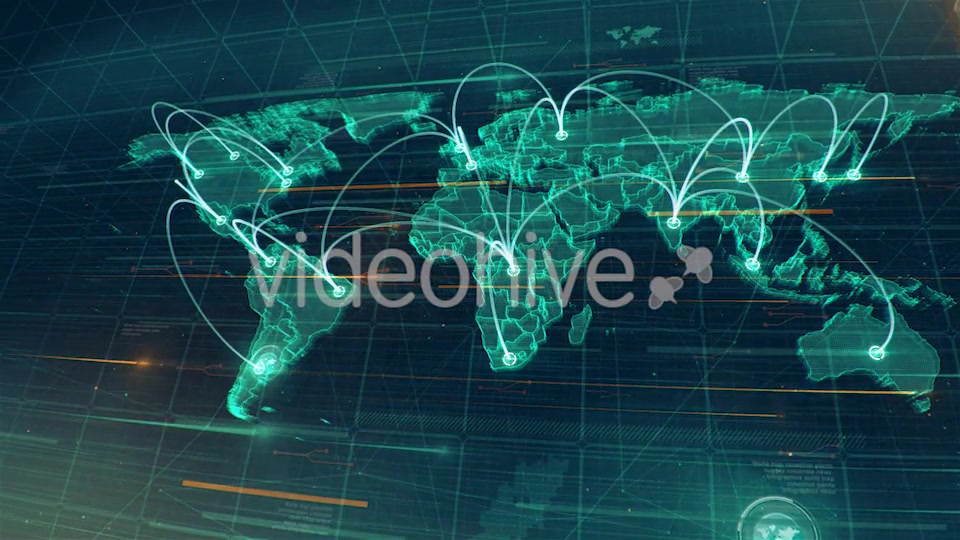World Map Videohive 16750584 Motion Graphics Image 7