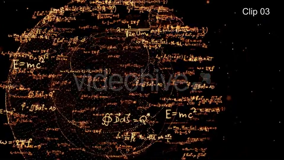 World Mathematical Formulas Pack 4 Videohive 20927641 Motion Graphics Image 7