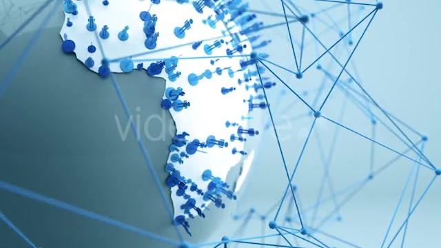 World Network Connection Videohive 20619702 Motion Graphics Image 7