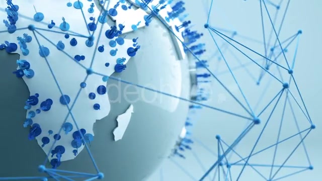 World Network Connection Videohive 20619702 Motion Graphics Image 8