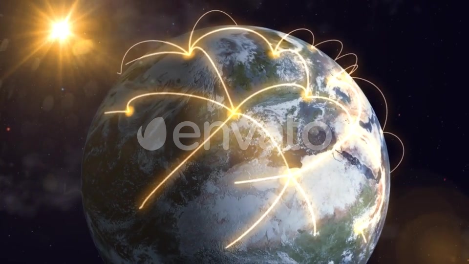 World Network Connections Videohive 22280928 Motion Graphics Image 4