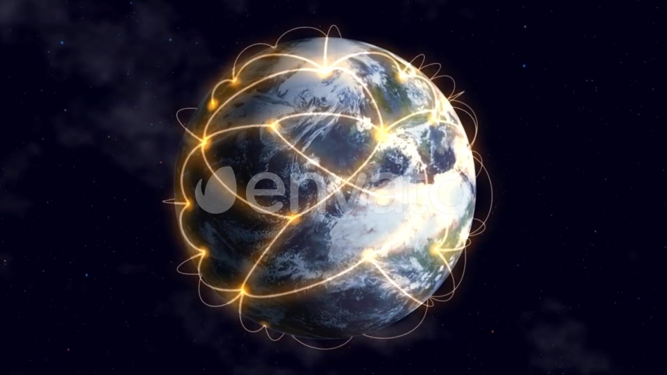 World Network Connections Videohive 22280928 Motion Graphics Image 8