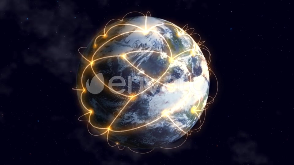 World Network Connections Videohive 22280928 Motion Graphics Image 9