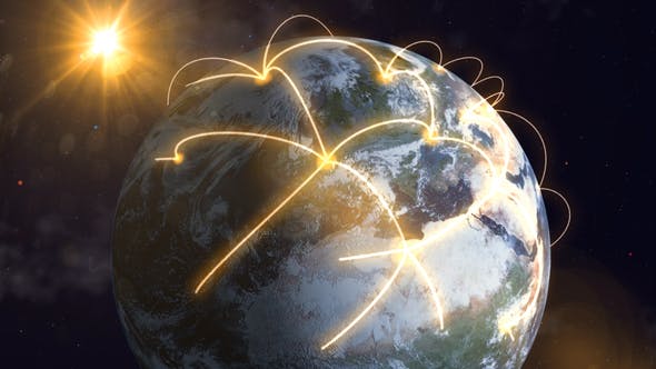 World Network Connections - Videohive Download 22280928