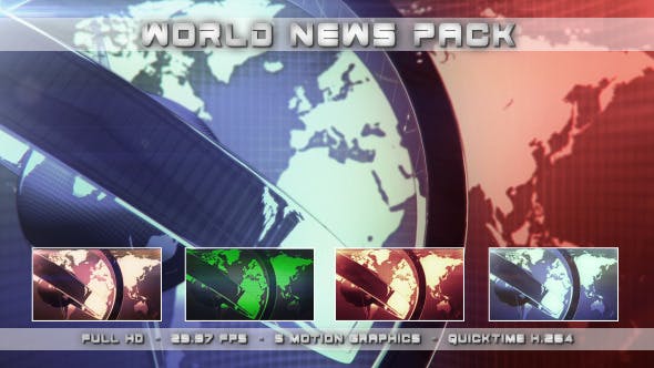 World News Pack - 5882378 Videohive Download