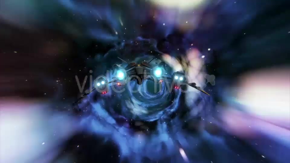Wormhole Spaceship 1 Videohive 12644562 Motion Graphics Image 3