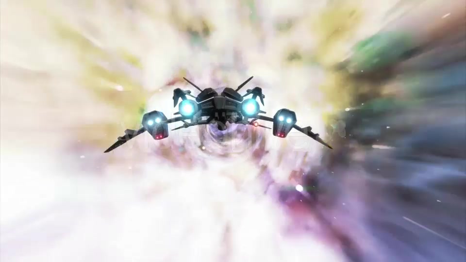 Wormhole Spaceship 1 Videohive 12644562 Motion Graphics Image 5