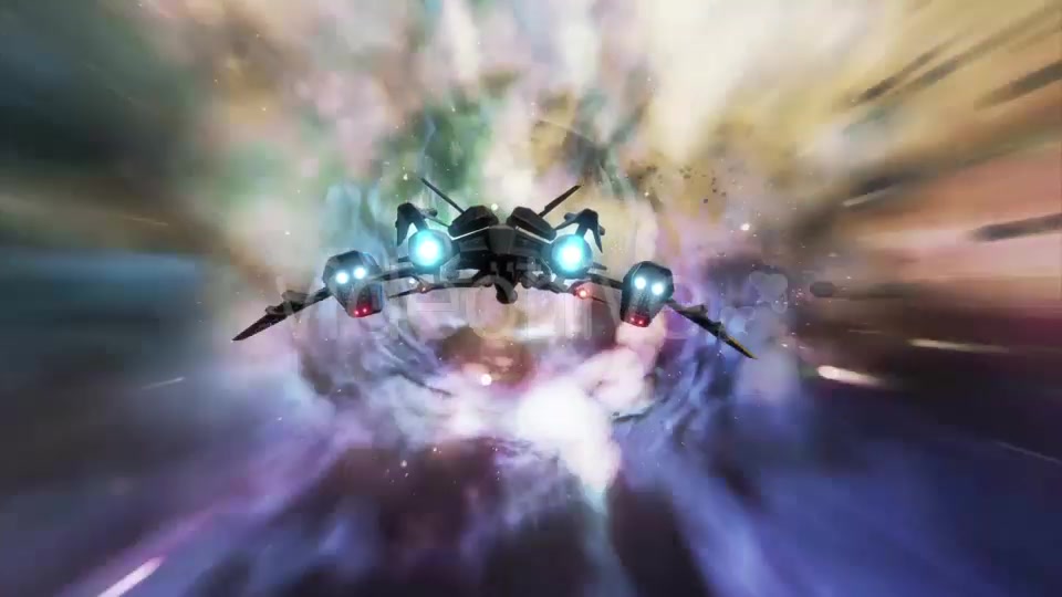 Wormhole Spaceship 1 Videohive 12644562 Motion Graphics Image 6