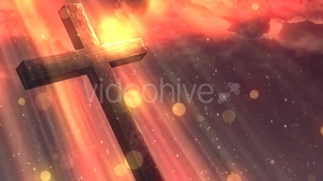 Worship Background 4 Divine Cross Videohive 19750830 Motion Graphics Image 1