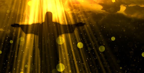 Worship Background Christ the Redeemer - Download 19826900 Videohive