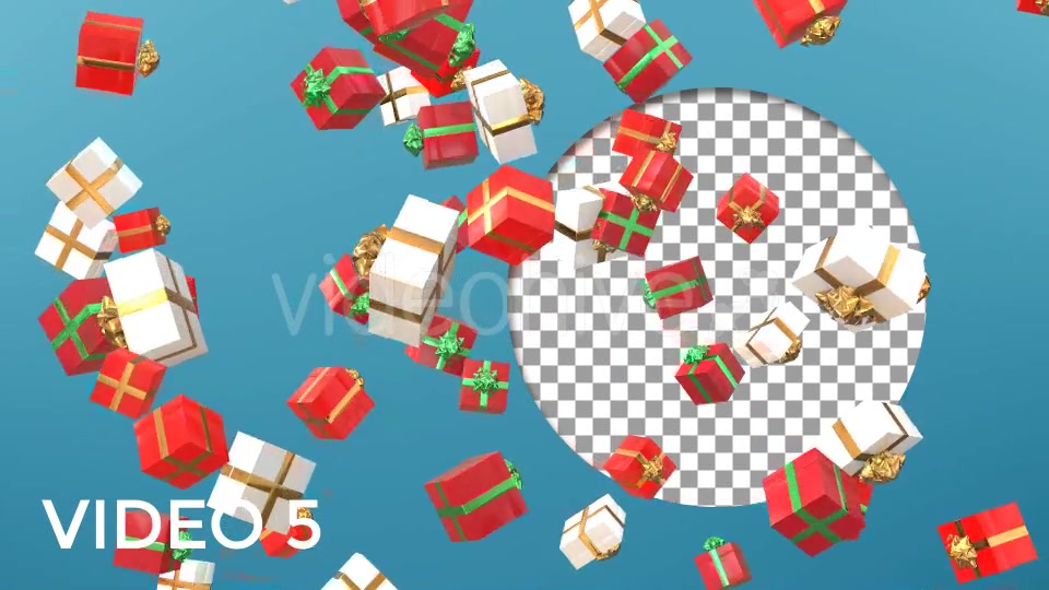 Xmas Gift Boxes Loop Background Videohive 19572637 Motion Graphics Image 11
