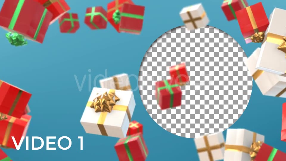 Xmas Gift Boxes Loop Background Videohive 19572637 Motion Graphics Image 2