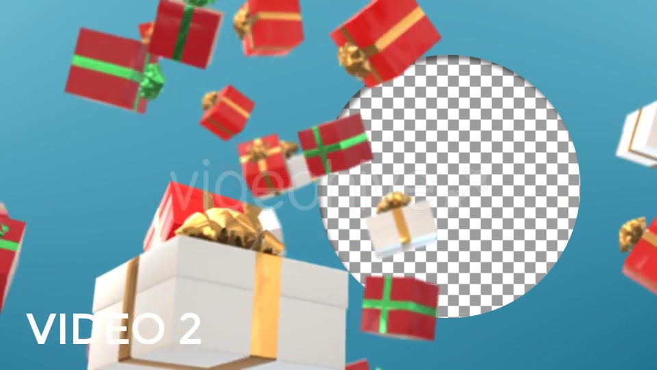 Xmas Gift Boxes Loop Background Videohive 19572637 Motion Graphics Image 4