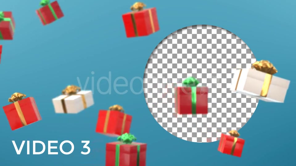 Xmas Gift Boxes Loop Background Videohive 19572637 Motion Graphics Image 8