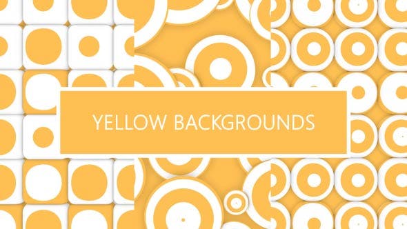 Yellow Backgrounds - Videohive Download 18376227