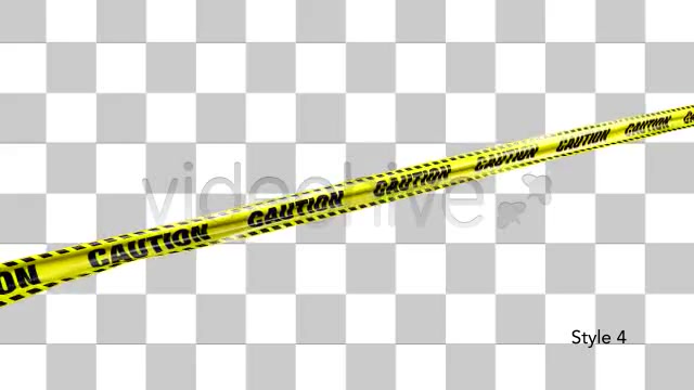 Yellow Caution Boundary Tape 5 Videos Videohive 4934392 Motion Graphics Image 10