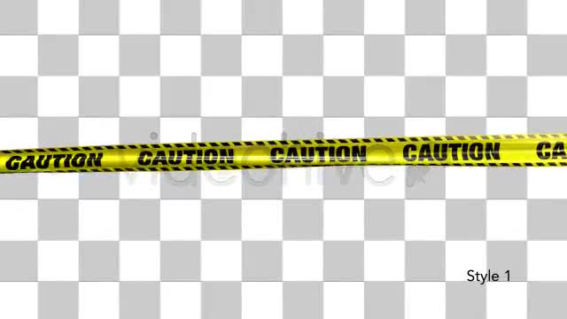 Yellow Caution Boundary Tape 5 Videos Videohive 4934392 Motion Graphics Image 2