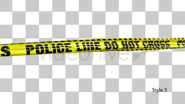 Yellow Police Line Do Not Cross Tape 5 Videos Videohive 4937649 Motion Graphics Image 11
