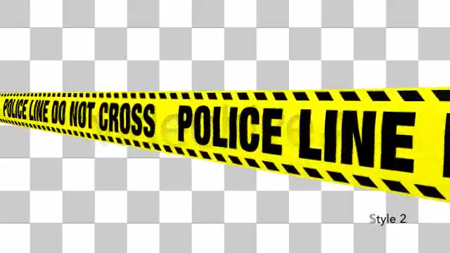 Yellow Police Line Do Not Cross Tape 5 Videos Videohive 4937649 Motion Graphics Image 4