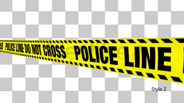 Yellow Police Line Do Not Cross Tape 5 Videos Videohive 4937649 Motion Graphics Image 5