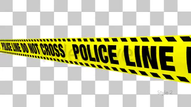 Yellow Police Line Do Not Cross Tape 5 Videos Videohive 4937649 Motion Graphics Image 6