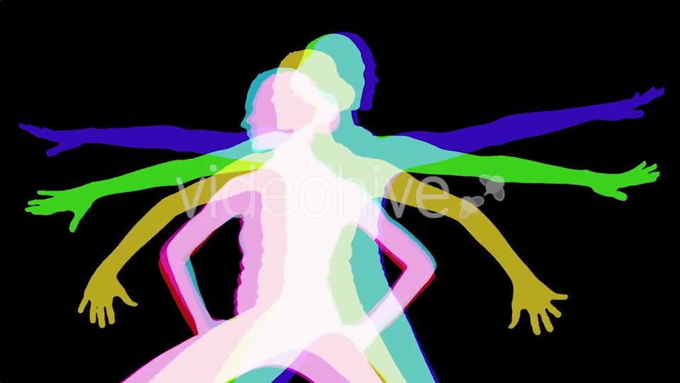 Yoga Shillouettes, Power Energy And Vitality Videohive 10493836 Motion Graphics Image 5