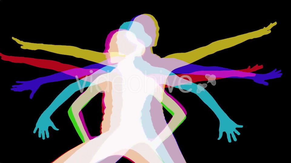 Yoga Shillouettes, Power Energy And Vitality Videohive 10493836 Motion Graphics Image 7