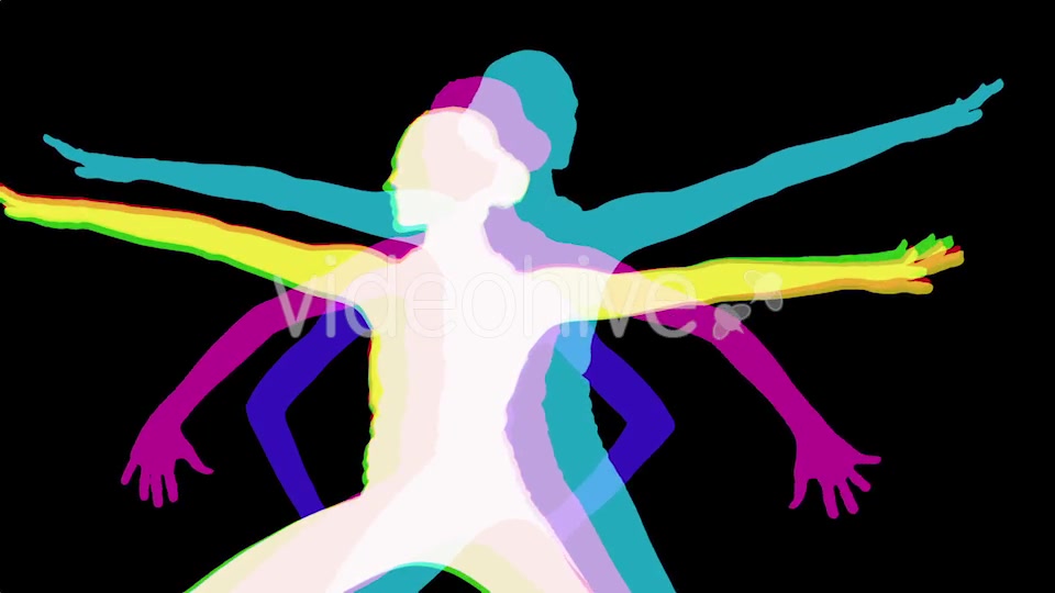 Yoga Shillouettes, Power Energy And Vitality Videohive 10493836 Motion Graphics Image 9