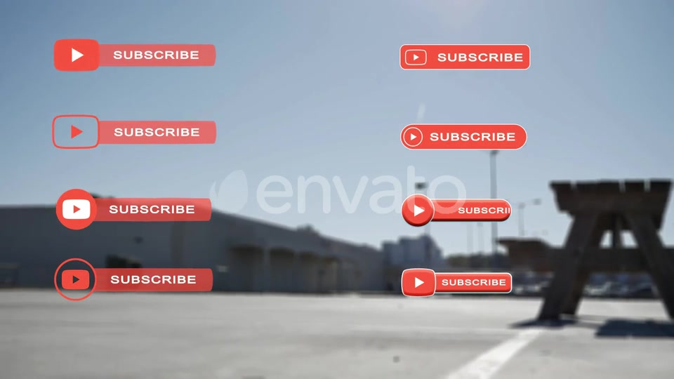 YouTube Subscribe Button Videohive 23883083 Motion Graphics Image 9