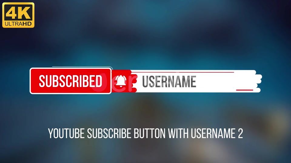Youtube Subscribe Button 4K Videohive 23984594 Motion Graphics Image 5