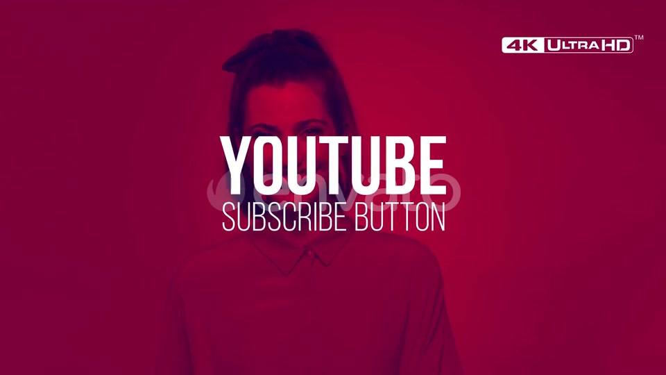 Youtube Subscribe Button Clean 4K Videohive 24990608 Motion Graphics Image 11