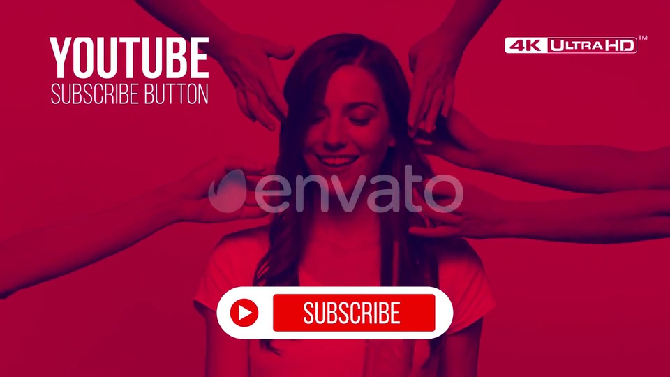 Youtube Subscribe Button Clean 4K Videohive 24990608 Motion Graphics Image 4