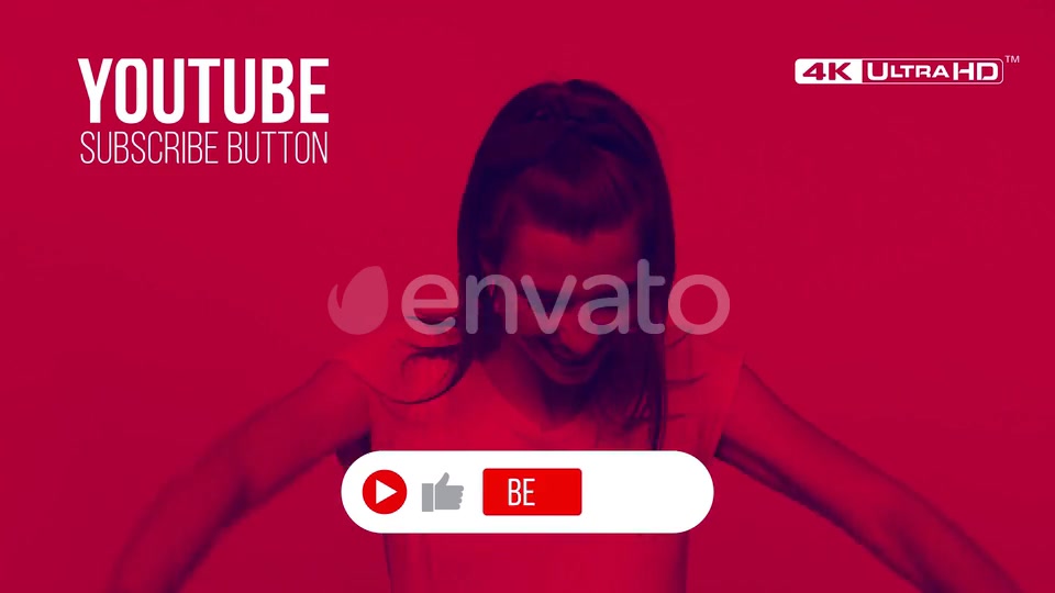 Youtube Subscribe Button Clean 4K Videohive 24990608 Motion Graphics Image 7