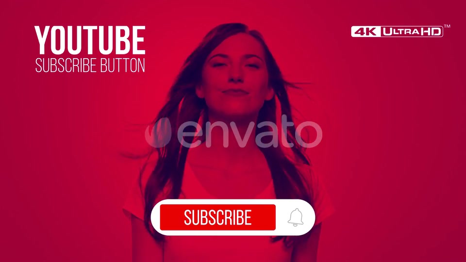 Youtube Subscribe Button Clean 4K Videohive 24990608 Motion Graphics Image 9